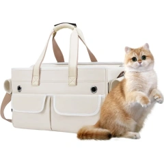 Cat Bag Out Portable Shoulder Carry Pet Bag Winter Large Capacity Small Dog Carry Bag Cat Backpack Dog Canvas