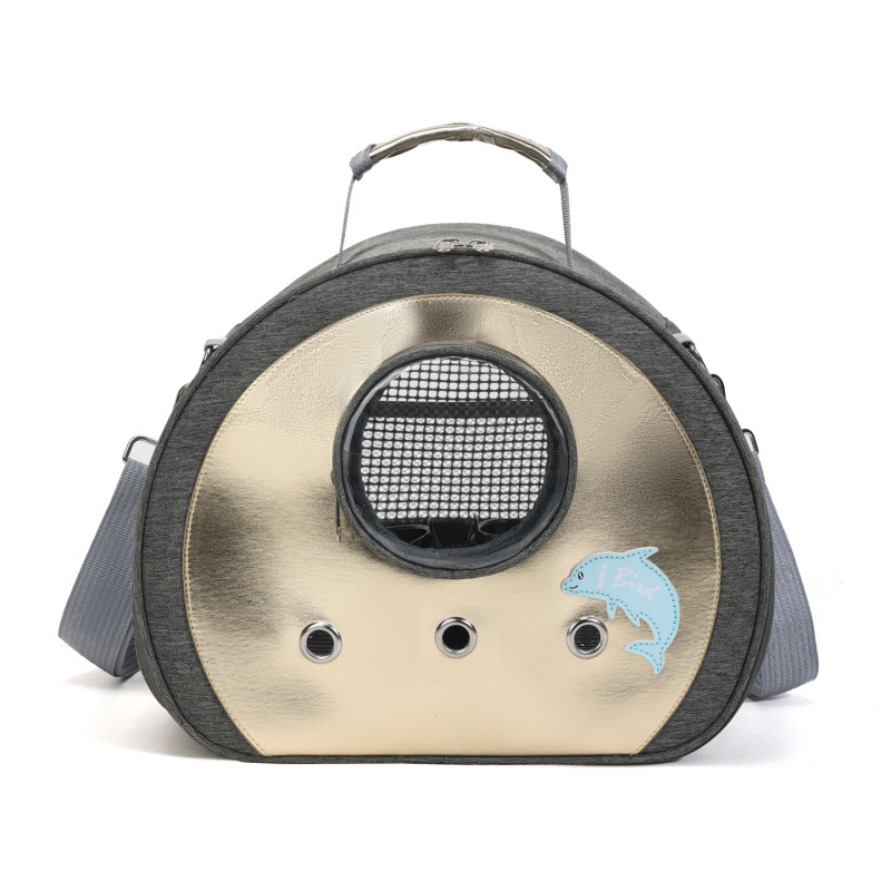 Pet Outing Bag Clear View Breathable Chinchilla Outdoor Cage