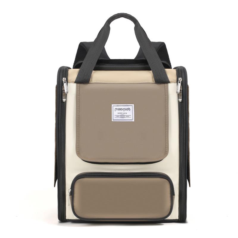 Pet Carrier Backpack Large Window Ventilated Design for Small Cats Dogs