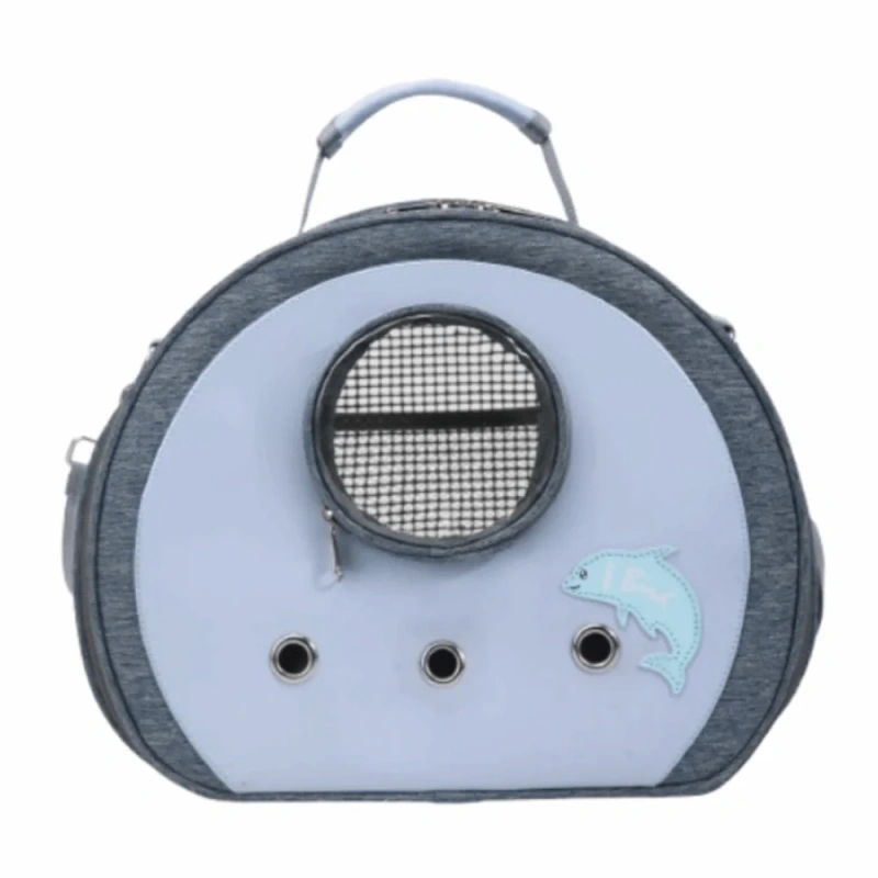 Portable Small Pet Outing Bag Clear View Breathable Chinchilla Outdoor Cage Lightweight Handheld Hamster Travel Carrier