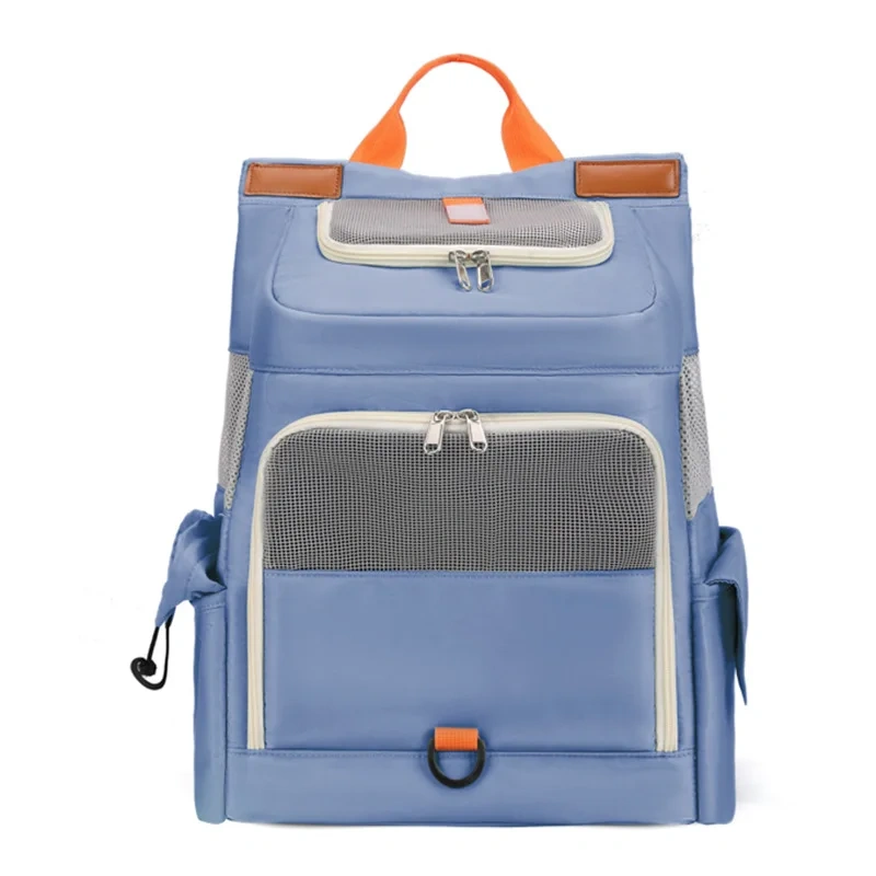 Large Capacity Cat Backpack Breathable Pet Carrier Fashionable Shoulder Bag for Outdoor Travel