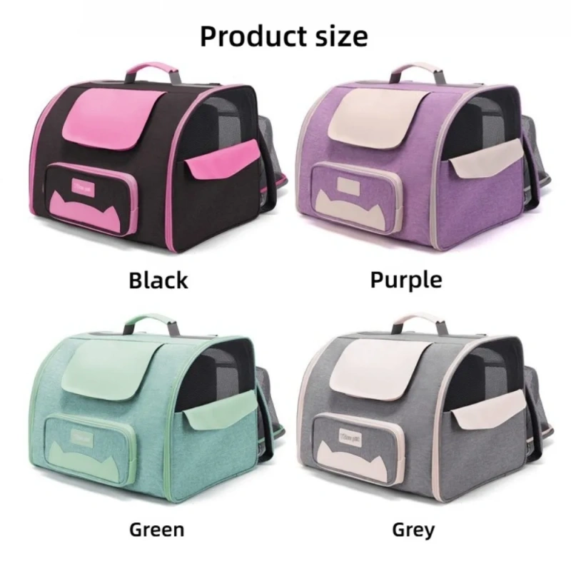 YBtoopet Yuebai Rabbit Cat Bag Going Out Handbag Portable Bag Expanded Pet Bag Breathable Cat Cage Dog Backpack
