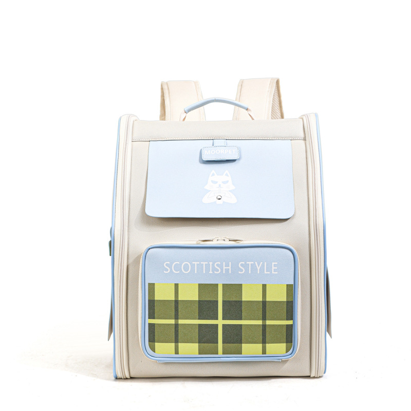Backpack Large Capacity Breathable Sturdy Pet Carries Cat Bag