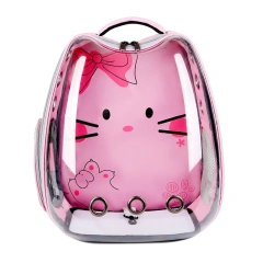 Outdoor Pet Backpack cat transportin Breathable Space Transparent Design Capsule Space Cat Bag