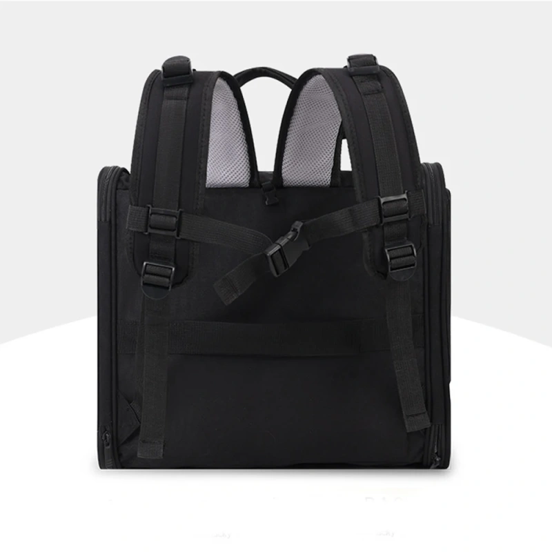 Korean Style Portable Cat Bag Carriers Dog Travel Bags Outdoor Blackout Breathable Large Carrying Backpack for Walking Shopping