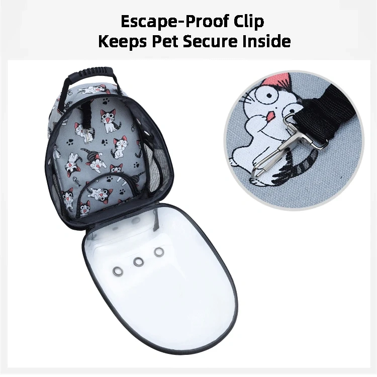 Wholesale Large Cat Capsule Backpack Pet Cat Breathable Bag Pet Bubble Space Backpack 2024