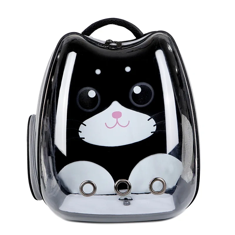 Outdoor Pet Backpack cat transportin Breathable Space Transparent Design Capsule Space Cat Bag