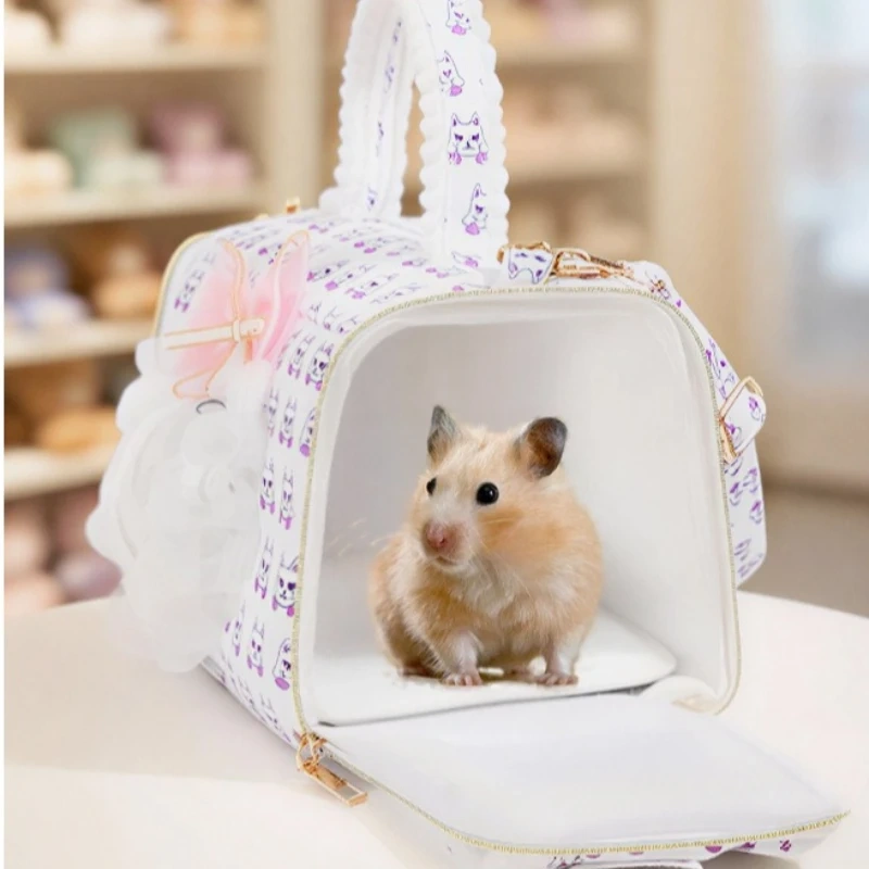 Pet Honey Bag Glider Guinea Pig Hamster Outing Bag Warm Handbag Portable Breathable Small Pet Bag Small Animals Carriers Bags