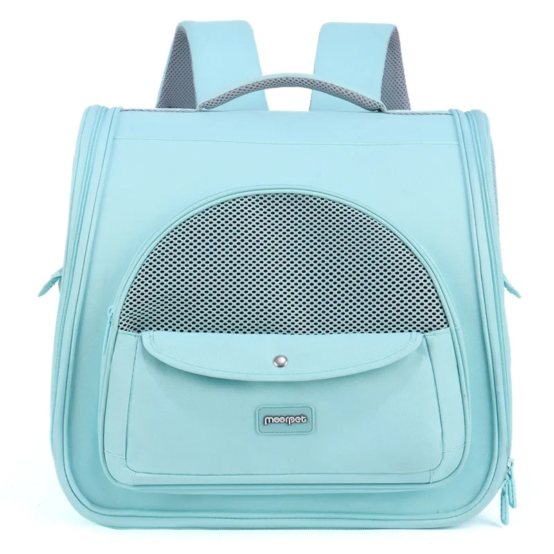Pet Travel Backpack Crossbody Foldable Injection for Cats And Dogs Medium Small Breeds Teddy Portable Carry on Bag