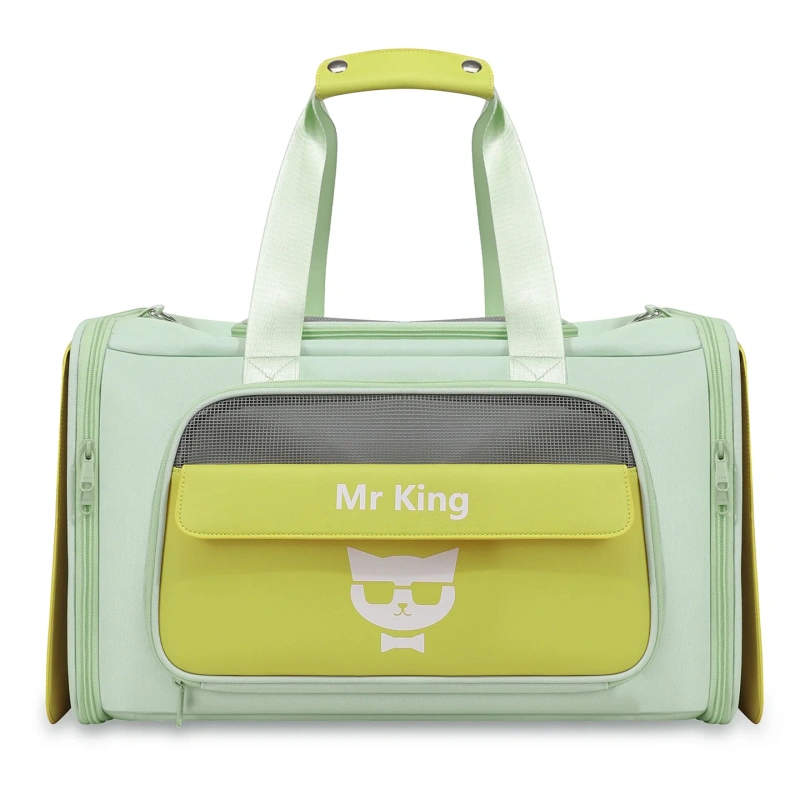 Top New Portable Large Capacity Cat Carrier, Breathable Handheld Pet Travel Bag, Lightweight Outdoor Pack for Small Pets