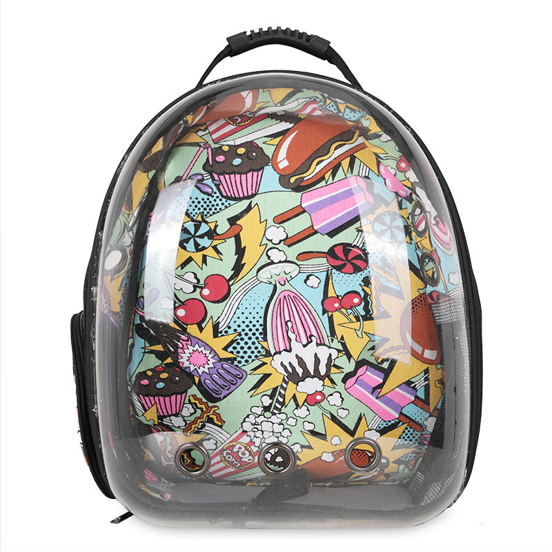 Large Cat Capsule Backpack Pet Cat Breathable Bag