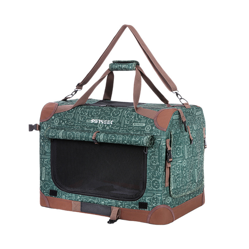 Large Capacity Oversized Cat Dog Cage Cross-Border Pet Travel Bag with Explosion-Proof