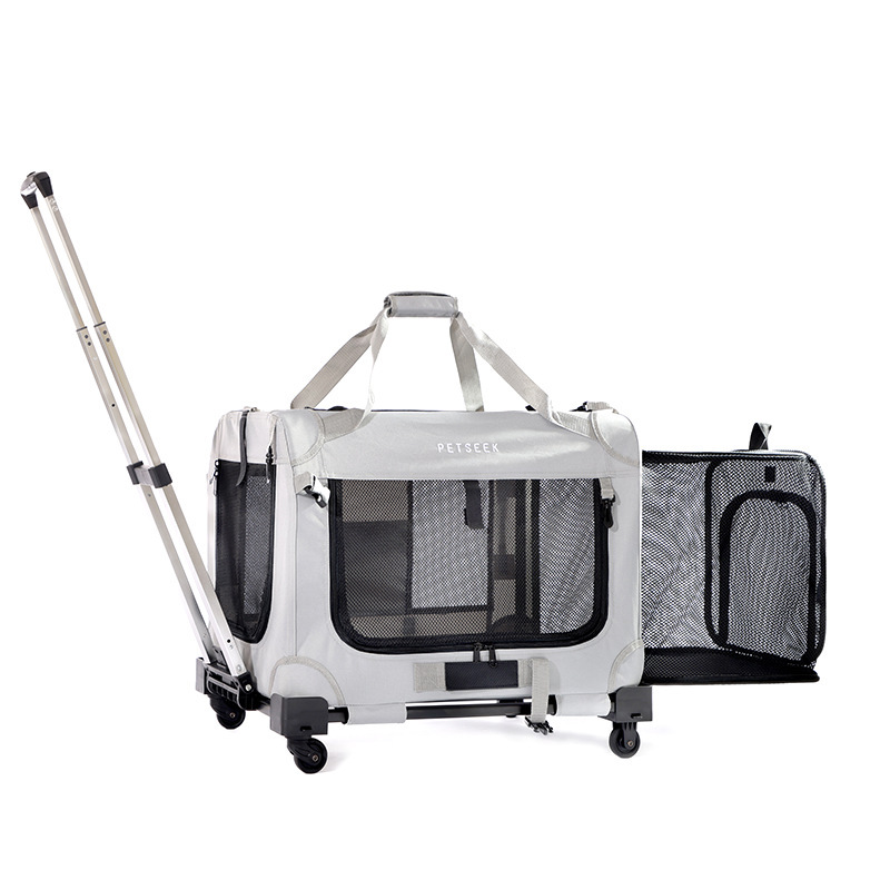 Large Capacity Oversized Cat Dog Cage Cross-Border Pet Travel Bag with Explosion-Proof