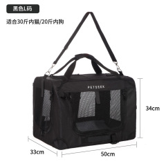 Large Capacity Oversized Cat Dog Cage Cross-Border Pet Travel Bag with Explosion-Proof