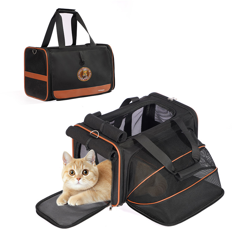 Pet travel bags are allowed on airplanes