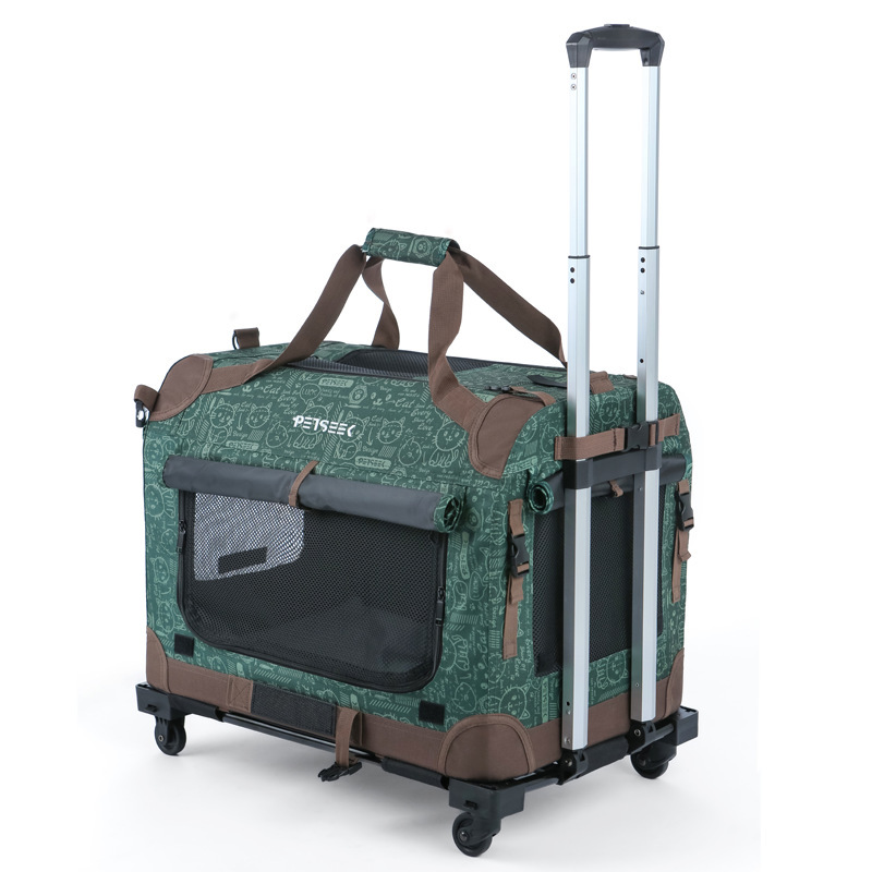 Large Capacity Oversized Cat Dog Cage Cross-Border Pet Travel Bag with Explosion-Proof