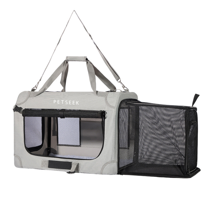 Large Capacity Oversized Cat Dog Cage Cross-Border Pet Travel Bag with Explosion-Proof