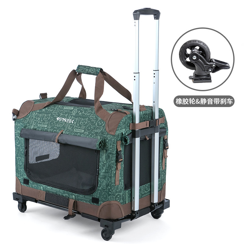 Large Capacity Oversized Cat Dog Cage Cross-Border Pet Travel Bag with Explosion-Proof