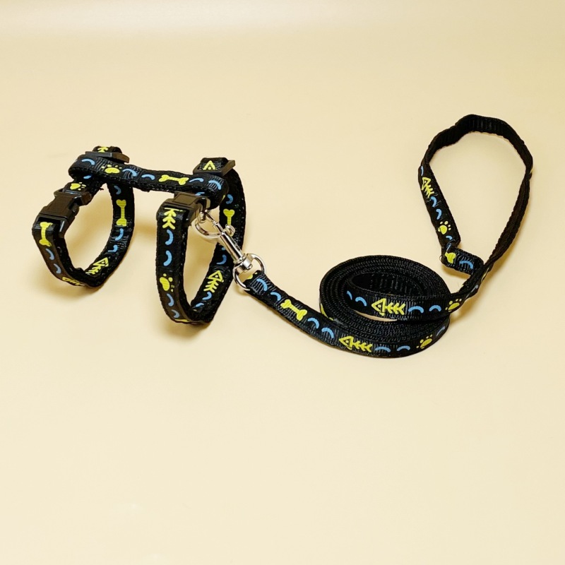 cat fish pattern harness