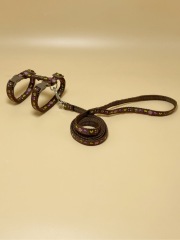 cat Mushroom pattern harness