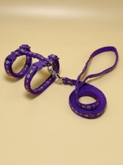 cat Mushroom pattern harness