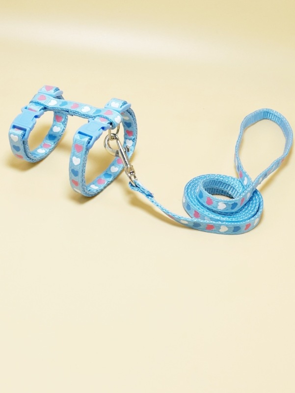 Fashion Free Shipping Printed Camouflage Cat Harness Leash Set