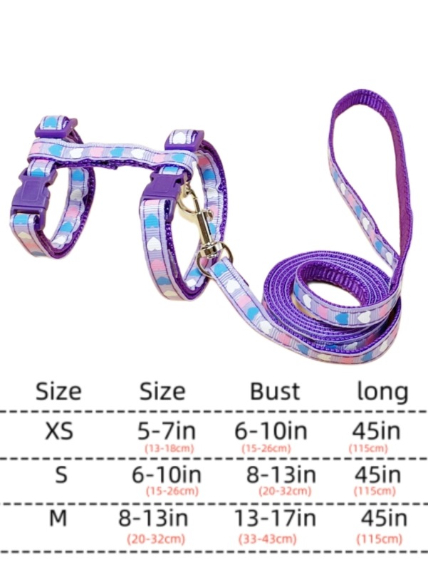 Fashion Free Shipping Printed Camouflage Cat Harness Leash Set