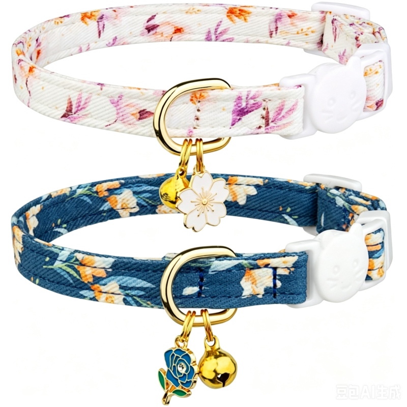 2pcs cat collar