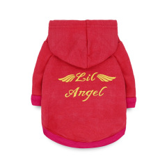 Pet autumn and winter clothes