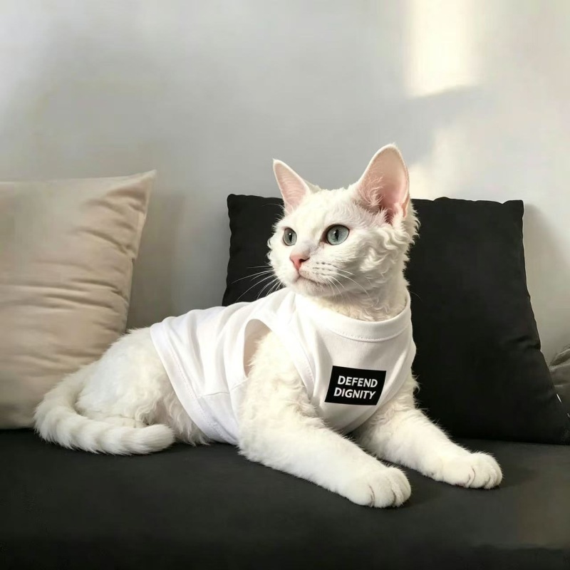 Cat-themed fashion vest