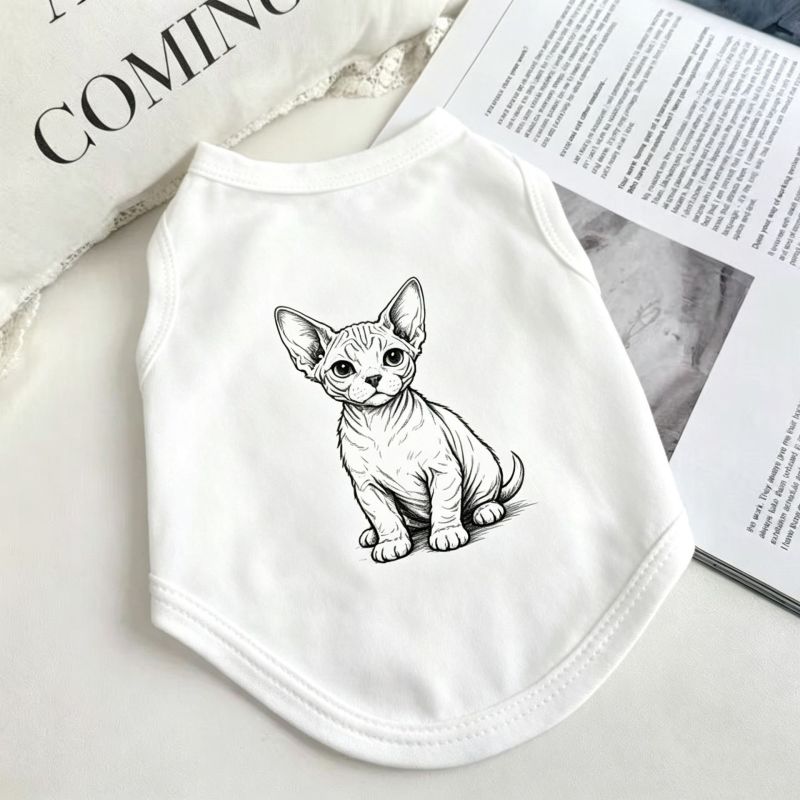 Cat-themed fashion vest