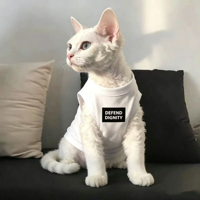 Cat-themed fashion vest