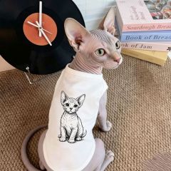 Cat-themed fashion vest