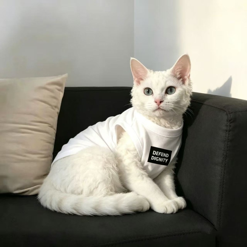 Cat-themed fashion vest