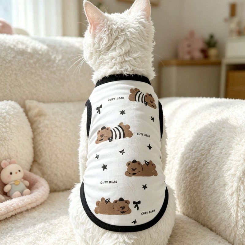 Cat-themed fashion vest