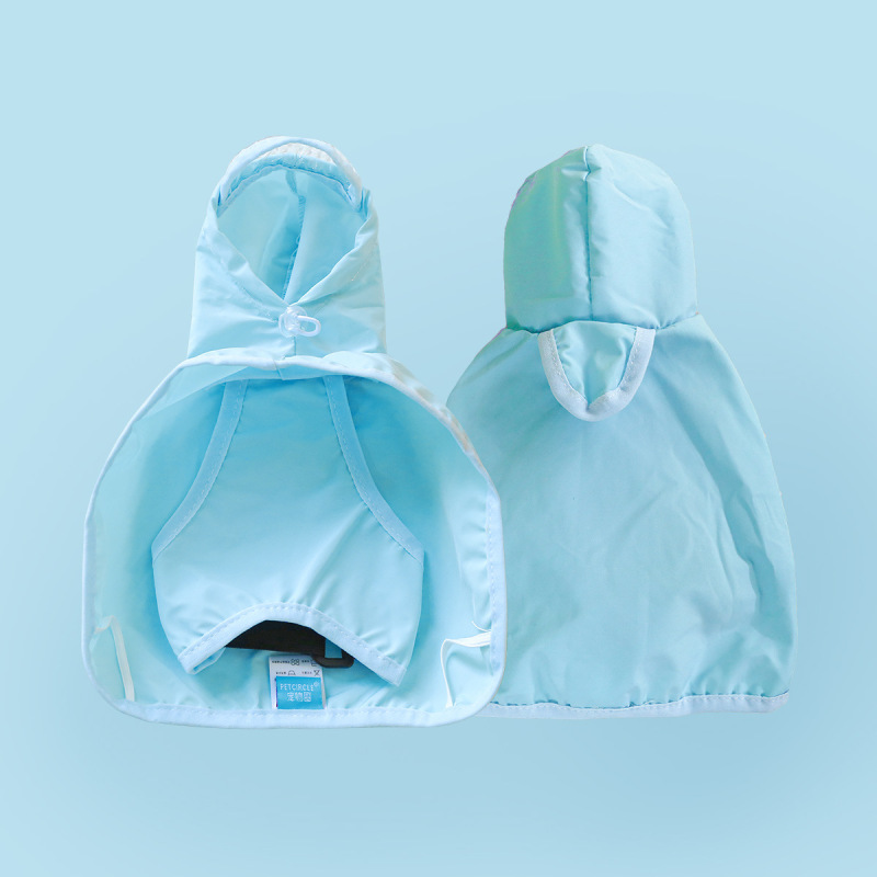 Raincoat for pet cats and small dogs