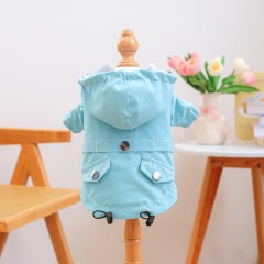 Raincoat for pet cats and small dogs