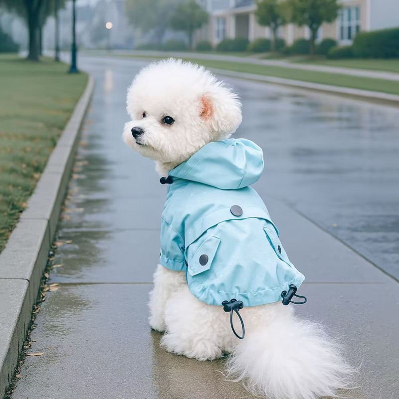 Raincoat for pet cats and small dogs
