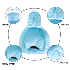 Raincoat for pet cats and small dogs