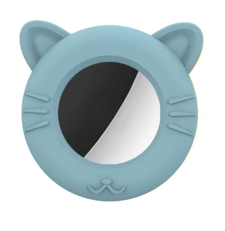 Cute cat Pattern Silicone Airtags Holder for Pets