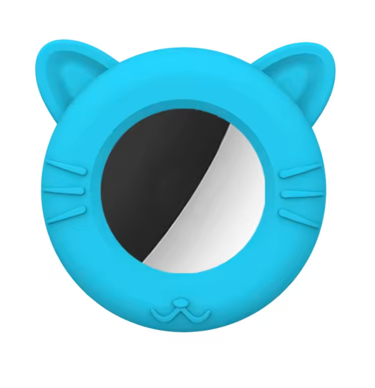 Cute cat Pattern Silicone Airtags Holder for Pets