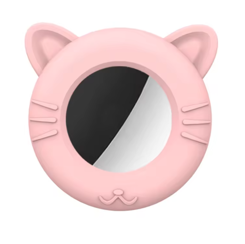 Cute cat Pattern Silicone Airtags Holder for Pets