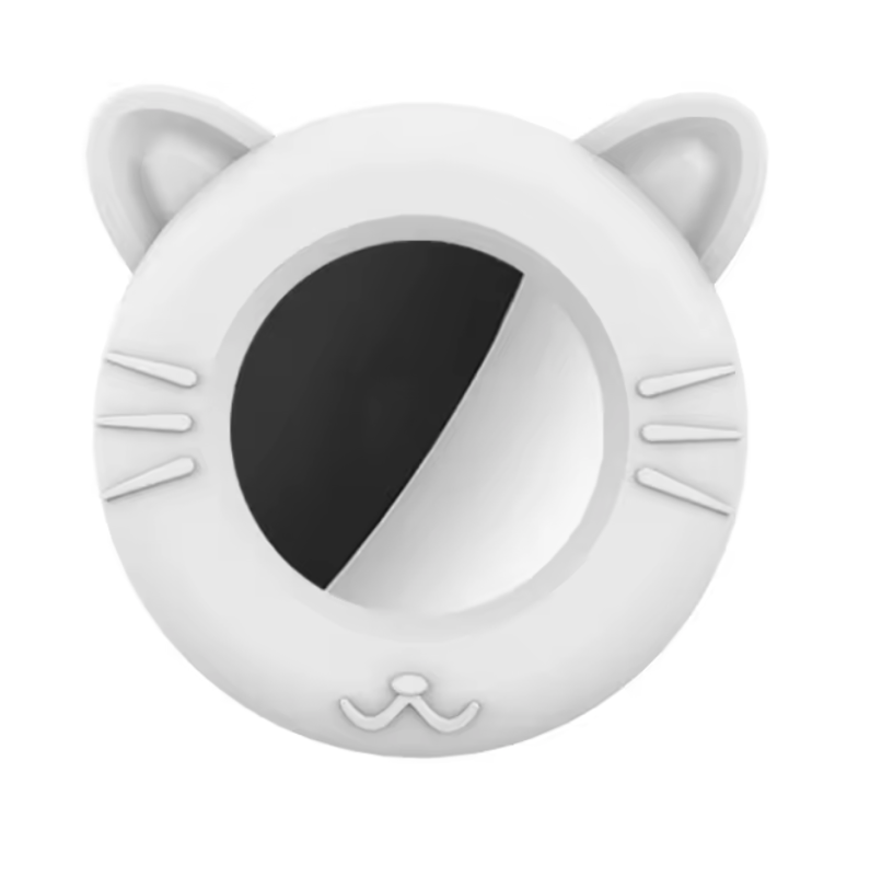 Cute cat Pattern Silicone Airtags Holder for Pets