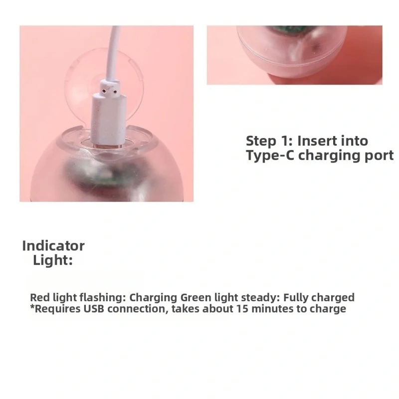 Bite-Resistant Cat Electric Jumping Ball Teeth Cleaning Automatic Interactive Cat Toy Electric USB Rechargeable