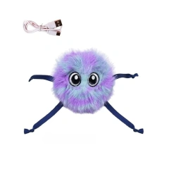 Bite-Resistant Cat Electric Jumping Ball Teeth Cleaning Automatic Interactive Cat Toy Electric USB Rechargeable