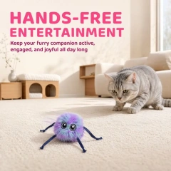 Bite-Resistant Cat Electric Jumping Ball Teeth Cleaning Automatic Interactive Cat Toy Electric USB Rechargeable