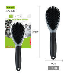 Pet grooming brush