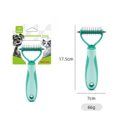 Pet grooming brush