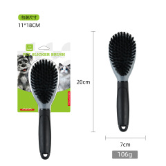 Pet grooming brush