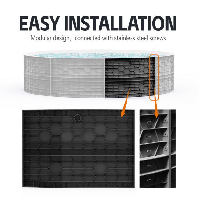 High-Density Culture Anti-Corrosion PP ငါးကန် ပြင်ပပင်လယ်ရေမွေးမြူရေးကန်,YUTANK
